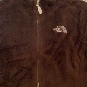 Medium faux fur northface,
